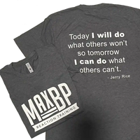 MaxBP Winter 2022/23 T-Shirt: "Today I will do" - (LIMITED SIZES) - SPECIAL 50% OFF